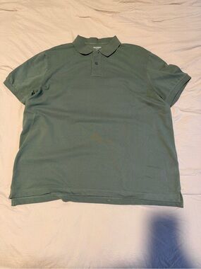 Old Navy Men's Moss Green Polo Shirt